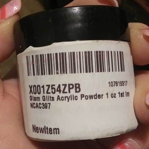 GLAM AND GLITS NAIL DESIGN NAKED COLOR ACRYLIC COL - Picture 2 of 3